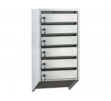 Многоквартирные почтовые ящики ПРАКТИК PB-6C KL