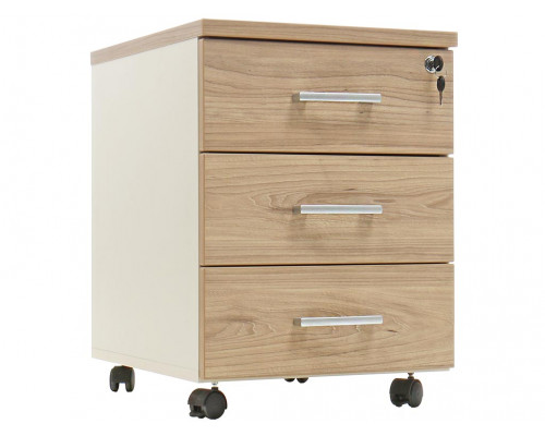 Тумба офисная NPW-406 L3 вяз натуральный/бежевый Тумба офисная NPW-406 L3 вяз натуральный/бежевый